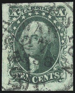 Sale 1067, Lot 915, 1c-12c 1851 Issue (Scott 5A-17)