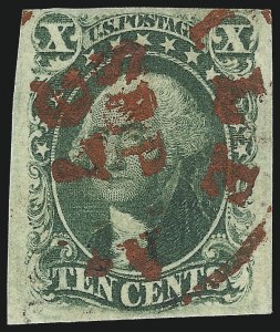 Sale 1067, Lot 916, 1c-12c 1851 Issue (Scott 5A-17)