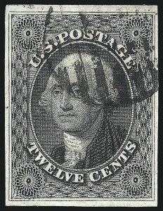Sale 1067, Lot 918, 1c-12c 1851 Issue (Scott 5A-17)
