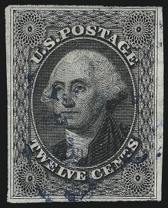 Sale 1067, Lot 919, 1c-12c 1851 Issue (Scott 5A-17)