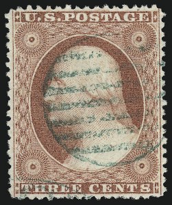 Sale 1067, Lot 936, 1c-5c 1857-60 Issue (Scott 18-30A)