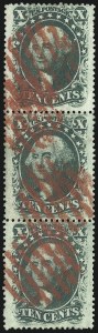 Sale 1067, Lot 977, 10c-90c 1857-60 Issue (Scott 31-39)