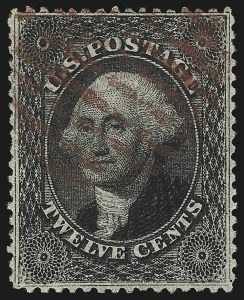 Sale 1067, Lot 981, 10c-90c 1857-60 Issue (Scott 31-39)