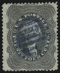 Sale 1067, Lot 990, 10c-90c 1857-60 Issue (Scott 31-39)