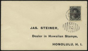 Sale 1068, Lot 1005, Hawaii: 1893 Provisional Ovpts.