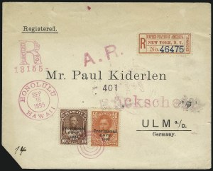 Sale 1068, Lot 1009, Hawaii: 1893 Provisional Ovpts.