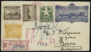 Sale 1068, Lot 1018, Hawaii: 1894-98 Final Issue thru Back-of-Book