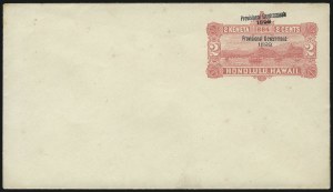 Sale 1068, Lot 1032, Hawaii: 1894-98 Final Issue thru Back-of-Book