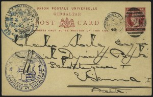 Sale 1068, Lot 1043, Hawaii: 1894-98 Final Issue thru Back-of-Book