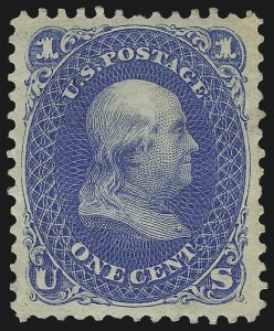 Sale 1068, Lot 117, 1861-68 Issues and 1875 Re-Issue