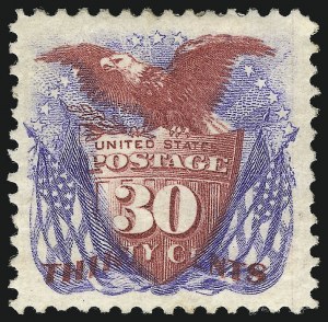 Sale 1068, Lot 132, 1869 Pictorial Issue and 1875 Re-Issue