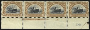 Sale 1068, Lot 210, 1898 Trans-Mississippi thru 1901 Pan-American Issues