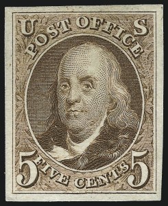 Sale 1068, Lot 23, 1847 Issue and 1875 Reproduction of 1847 Issue