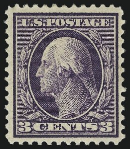 Sale 1068, Lot 243, Washington-Franklin Issues