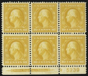 Sale 1068, Lot 252, Washington-Franklin Issues