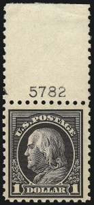 Sale 1068, Lot 273, Washington-Franklin Issues