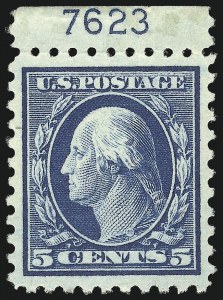 Sale 1068, Lot 276, Washington-Franklin Issues