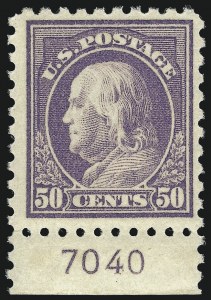 Sale 1068, Lot 284, Washington-Franklin Issues