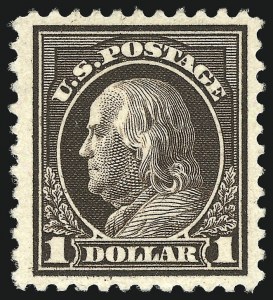 Sale 1068, Lot 303, Washington-Franklin Issues