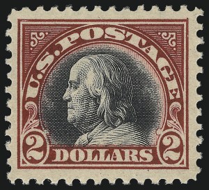 Sale 1068, Lot 314, Washington-Franklin Issues