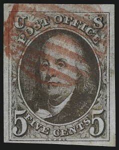 Sale 1068, Lot 4, 1847 Issue and 1875 Reproduction of 1847 Issue