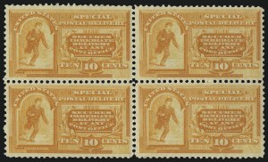 Sale 1068, Lot 402, Special Delivery thru Other Back-of-Book