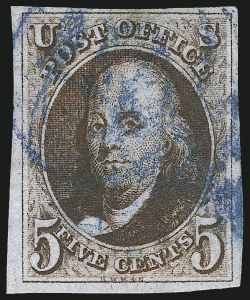 Sale 1068, Lot 6, 1847 Issue and 1875 Reproduction of 1847 Issue