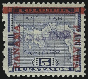 Sale 1068, Lot 607, U.S. Possessions: Canal Zone