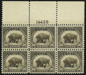 Sale 1068, Lot 621, U.S. Possessions: Canal Zone