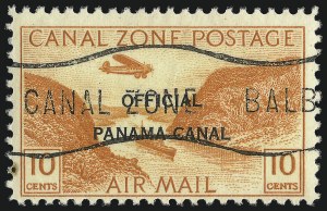 Sale 1068, Lot 635, U.S. Possessions: Canal Zone