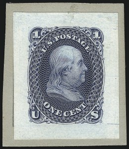 Sale 1068, Lot 66, Specialized 1c 1861-66 Issue