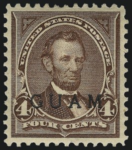 Sale 1068, Lot 713, U.S. Possessions: DWI thru Guam