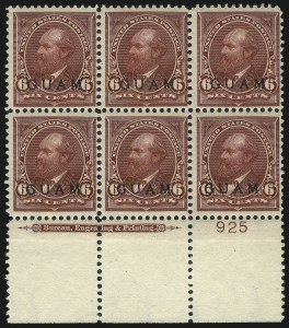 Sale 1068, Lot 714, U.S. Possessions: DWI thru Guam