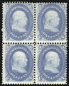 Sale 1068, Lot 72, Specialized 1c 1861-66 Issue