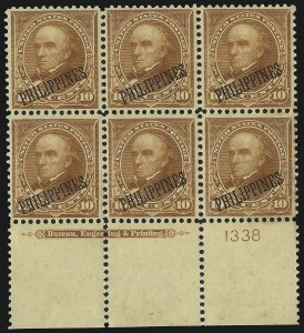 Sale 1068, Lot 729, U.S. Possessions: Philippines, thru 1926