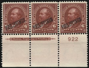 Sale 1068, Lot 732, U.S. Possessions: Philippines, thru 1926