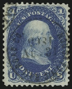 Sale 1068, Lot 74, Specialized 1c 1861-66 Issue
