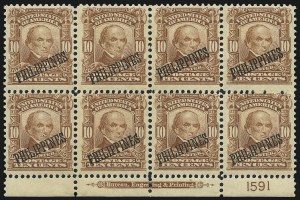 Sale 1068, Lot 747, U.S. Possessions: Philippines, thru 1926