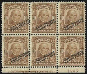 Sale 1068, Lot 748, U.S. Possessions: Philippines, thru 1926