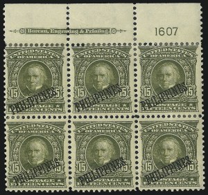 Sale 1068, Lot 749, U.S. Possessions: Philippines, thru 1926