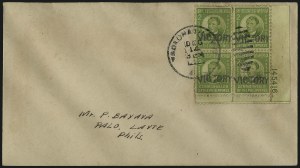 Sale 1068, Lot 785, U.S. Possessions: Philippines, 1934-43