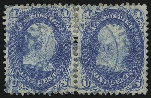 Sale 1068, Lot 79, Specialized 1c 1861-66 Issue