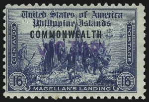 Sale 1068, Lot 796, U.S. Possessions: Philippines, 1934-43