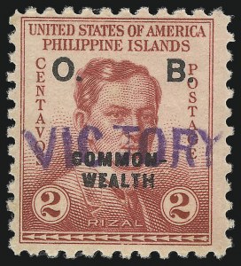 Sale 1068, Lot 815, U.S. Possessions: Philippines, Back-of-Book and Group Lots