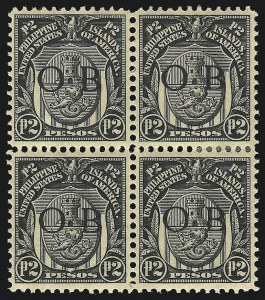 Sale 1068, Lot 821, U.S. Possessions: Philippines, Back-of-Book and Group Lots