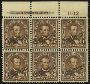 Sale 1068, Lot 848, U.S. Possessions: Philippines, Back-of-Book and Group Lots