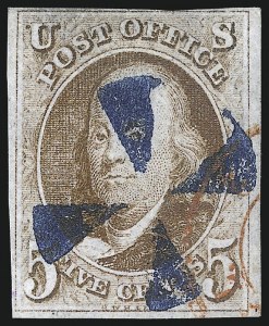 Sale 1068, Lot 9, 1847 Issue and 1875 Reproduction of 1847 Issue