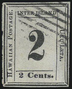 Sale 1068, Lot 900, Hawaii: 1859-65 Numeral Issues