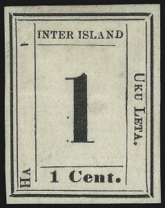Sale 1068, Lot 923, Hawaii: 1859-65 Numeral Issues