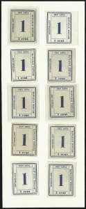 Sale 1068, Lot 932, Hawaii: 1859-65 Numeral Issues